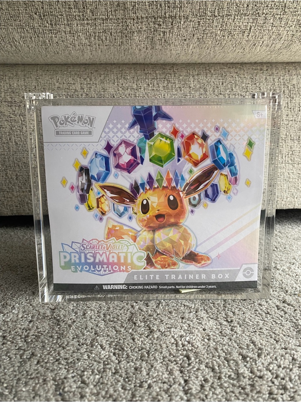 4 Pack Pokemon Elite Trainer Box Acrylic Case - New